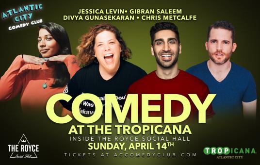 Sunday Night Comedy ft. Jessica Levin, Gibran Saleem, Divya Gunasekaran, Chris Metcalfe