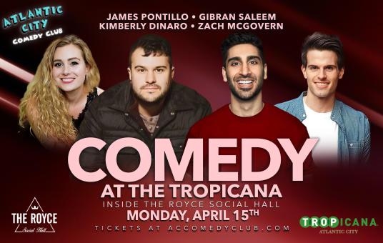 Monday Night Comedy ft. Kimberly Dinaro, James Pontillo, Gibran Saleem, Zach McGovern