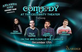 Comedy at the Celebrity Theater ft. Rus Gutin, Johnny MacDonald, Caitlin Reese, Jack Finnegan