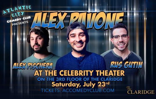 Alex Pavone at the Celebrity Theater