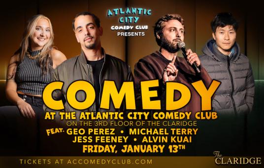 The Atlantic City Showcase ft. Geo Perez, Michael Terry, Jess Feeney, Alvin Kuai