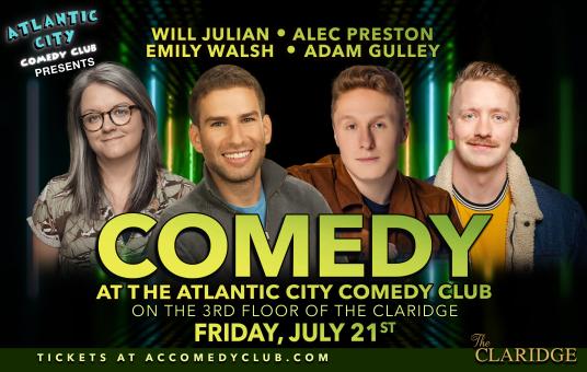 The Atlantic City Showcase ft. Will Julian, Adam Gulley, Emily Walsh, Alec Preston