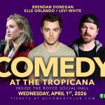 Elle Orlando, Levi White, Brendan Donegan