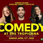 Caroline Hanes, Gibran Saleem, Sonya Vai