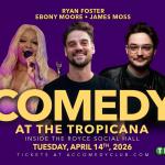 James Moss, Ryan Foster, Ebony Moore