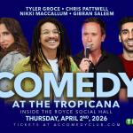 Nikki MacCallum, Gibran Saleem, Tyler Groce, Chris Pattwell