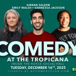 Vannessa Jackson, Emily Walsh, Gibran Saleem