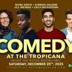 Nore Davis, Gibran Saleem, Zach McGovern, Jill Weiner