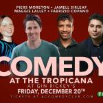 AC Comedy Club @ Gin Rickey's ft: Fabrizio Copano, Maggie Lalley, Jamell Sirleaf, Piers Moreton