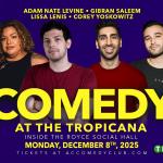 Adam Nate Levine, Gibran Saleem, Corey Yoskowitz, Lissa Lenis