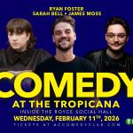 Sarah Bell, James Moss, Ryan Foster