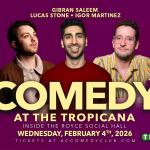 Igor Martinez, Gibran Saleem, Lucas Stone