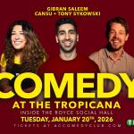 Gibran Saleem, Cansu, Tony Sykowski