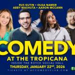 Aaron McCann, Abby Washuta, Olga Namer, Rus Gutin