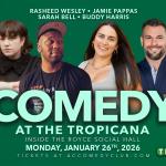 Rasheed Wesley, Sarah Bell, Buddy Harris, Jamie Pappas