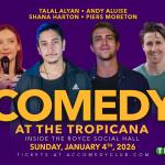 Talal Alyan, Andy Aluise, Piers Moreton, Shana Harton