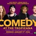 Levi White, Dean David, Mia Wilson, Mike Bramante