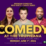 David James, Brendan Donegan, Meg Goetz