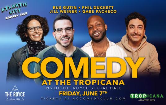 Friday Night Comedy Ft: Phil Duckett, Jill Weiner, Gabe Pacheco, Rus Gutin