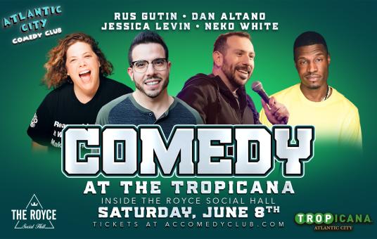 Saturday Night Comedy Ft: Rus Gutin, Neko White, Jessica Levin, Dan Altano