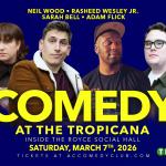 Adam Flick, Sarah Bell, Rasheed Wesley Jr. Neil Wood