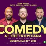 David James, John Moses, Buddy Harris