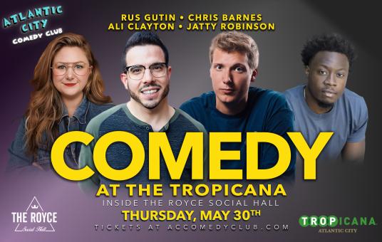 Thursday Night Comedy Ft:  Jatty Robinson, Rus Gutin, Ali Clayton, Chris Barnes