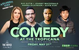 Friday Night Comedy Ft: Rus Gutin, Alvin Kuai, Hanna Dickinson, Johnny MacDonald