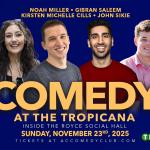 Noah Miller, Gibran Saleem, John Sikie, Kirsten Michelle Cills