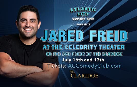Jared Freid at The Celebrity Theater 