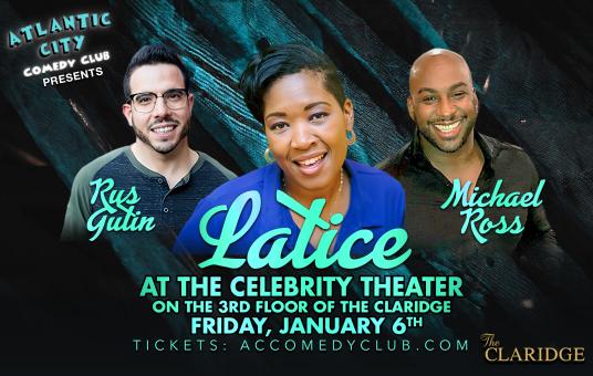 LaTice LIVE at the Celebrity Theater ft. Michael Ross and Rus Gutin 