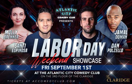 The Atlantic City Showcase ft. Santi Espinosa, Dan Pulzello, Molly Brenner, Jamal Doman 