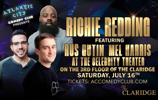 Richie Redding at the Celebrity Theater ft. Mel Harris and Ben DeMarco 