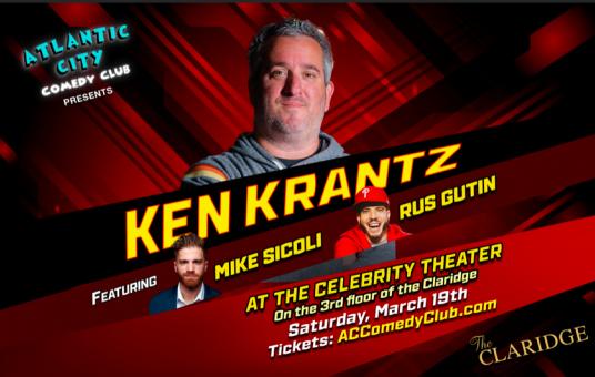 Comedy at the Celebrity Theater ft. Ken Krantz, Mike Sicoli and Rus Gutin 