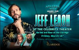 Jeff Leach at the Celebrity Theater ft. Emily Walsh and Mel Harris