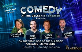 Comedy at the Celebrity Theater ft. Rus Gutin, Gene Meyer, Michelle Tomko, Von Decarlo