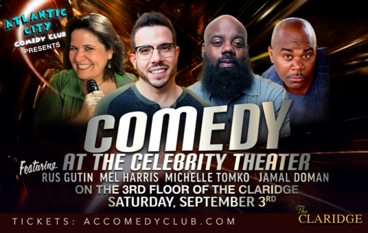 Comedy at the Celebrity Theater ft. Rus Gutin, Mel Harris, Michelle Tomko, Jamal Doman 