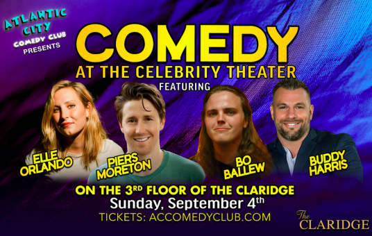 Comedy at the Celebrity Theater ft. Piers Moreton, Bo Ballew, Elle Orlando, Buddy Harris 