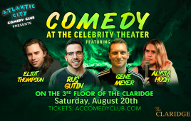 Comedy at the Celebrity Theater ft. Eliot Thompson, Rus Gutin, Alysia Hush, Gene Meyer