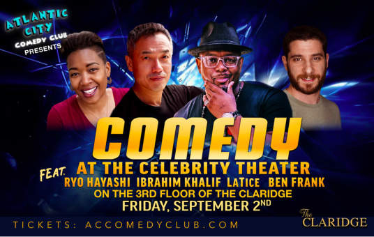 Comedy at the Celebrity Theater ft. Ibrahim Khalif, LaTice, Ben Frank, Ryo Hayashi 