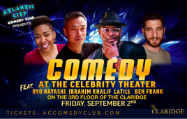 Comedy at the Celebrity Theater ft. Ibrahim Khalif, LaTice, Ben Frank, Ryo Hayashi 