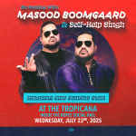 AN EVENING W/ MASOOD BOOMGAARD & SELF-HELP SINGH