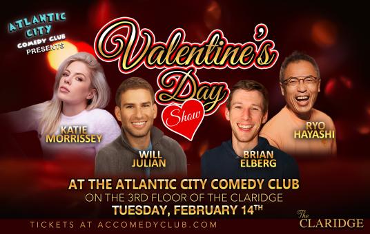 The Atlantic City Valentine's Showcase ft. Will Julian, Brian Elberg, Katie Morrissey, Ryo Hayashi