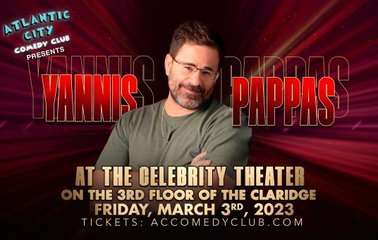 Yannis Pappas at the Celebrity Theater 